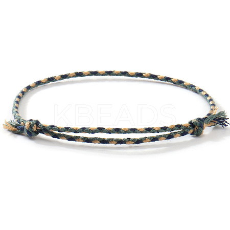 Bohemian Cotton Cord Braided Bracelets IT3177-20-1