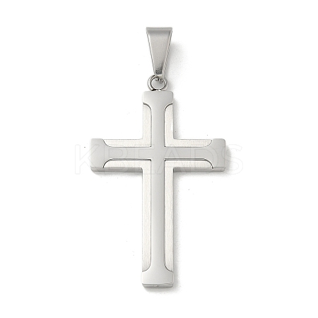 304 Stainless Steel Pendants STAS-G346-17P-1