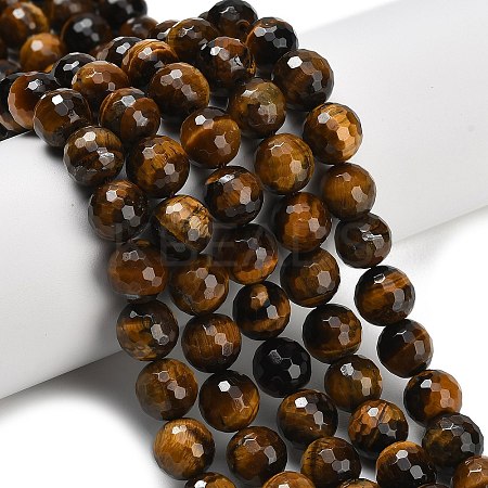 Natural Tiger Eye Beads Strands G-C280-B21-10mm-1
