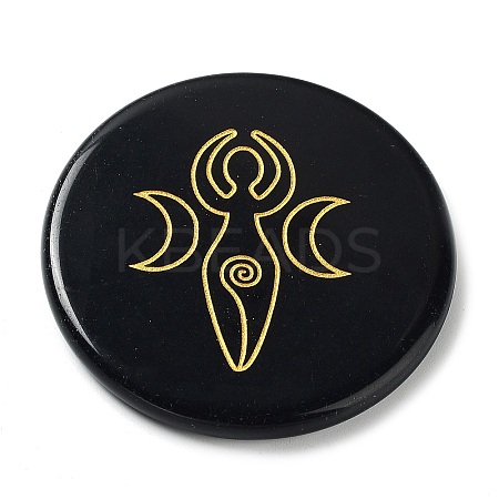 Natural Obsidian Display Decorations DJEW-P014-A01-1
