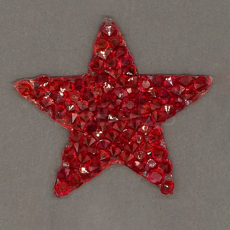 Star Hotfix Rhinestone PATC-WH0004-04B-1-1