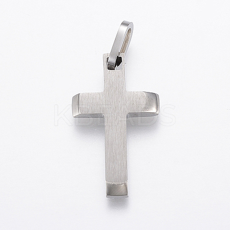 Tarnish Resistant 304 Stainless Steel Pendants X-STAS-F157-03P-1