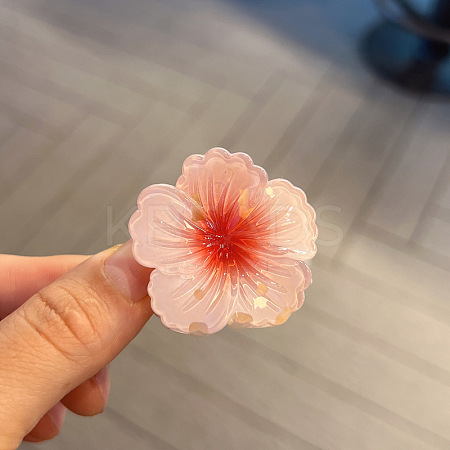 Flower Plastic Claw Hair Clips PW-WG3FA62-36-1