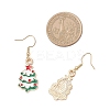 4 Pairs Alloy Enamel Dangle Earrings EJEW-JE06531-4