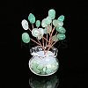 Natural Green Aventurine Chips Tree Decorations PW-WG5CB05-05-1
