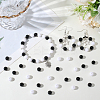 500Pcs 2 Colors Opaque Acrylic Beads MACR-SP0001-81B-7
