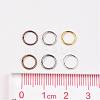 1 Box 6 Color Iron Jump Rings IFIN-JP0012-7mm-3