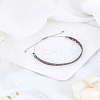 1Pc Bohemia Polyester Braided Flat Cord Bracelet BJEW-LP0004-23-3