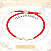 1Pc Adjustable Nylon Cord Slider Bracelets for Women BJEW-LP0001-32Z-02-2
