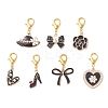 Alloy Enamel Pendant Decorations HJEW-JM04652-2