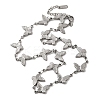 304 Stainless Steel Link Chain Necklaces LS-NJEW-Q033-01A-P-2