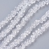 Transparent Glass Beads Strands EGLA-J146-4mm-NB01-1