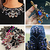100Pcs 10 Colors Sew on Rhinestone DIY-CW0001-38-10