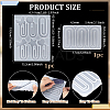 2Pcs 2 Styles Silicone Bookmark Molds DIY-PH0035-08-2