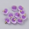 Frosted Transparent Acrylic Pendants LS-GLAA-TAC0002-B06-1