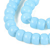 Opaque Glass Beads Strands GLAA-NH0002-B01-C09-3