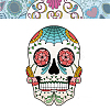 Halloween Theme Luminous Body Art Tattoos Stickers SKUL-PW0002-093-30-1