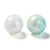 Two Tone Opaque Acrylic Beads LS-SACR-P024-01A-W08-2