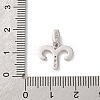 925 Sterling Silver Micro Pave Clear Cubic Zirconia Pendants STER-H117-01P-01-3