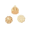 925 Sterling Silver Hollow Lotus Pod Charms LS-STER-P060-21G-1