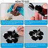4Pcs 4 Styles PET Waterproof Self-adhesive Car Stickers DIY-WH0308-225A-091-3