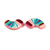 Printed Opaque Resin Beads RESI-N043-26A-2