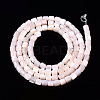 Natural Trochid Shell/Trochus Shell Bead Strands SSHEL-N034-77-C05-2