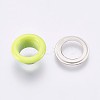 Iron Grommet Eyelet Findings X-IFIN-WH0023-E03-1