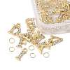 26Pcs 26 Style Alloy Rhinestone Cabochons MRMJ-YW0002-005G-2