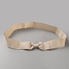Women's Faux Suede Bowknot Stretchable Hat Band AJEW-WH0696-082C-1