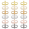 18Pcs 6 Colors Alloy Adjuster Buckles FIND-DC0004-91-1