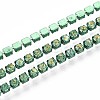 Iron Rhinestone Cup Chains CH-T006-05B-01-1