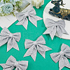 10Pcs Glitter Foam Bowknot Ornament Accessories FIND-GF0008-55C-4