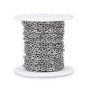 Tarnish Resistant 304 Stainless Steel Cable Chains CHS-H022-01P-10M-2