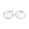 304 Stainless Stee Locket Pendants STAS-S132-15P-02-2