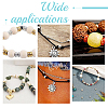 100Pcs 2 Style Brass Beads KK-DC0002-13-6