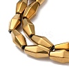 Electroplate Synthetic Magnetic Hematite Beads Strands G-E602-05B-3