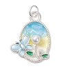 Alloy Enamel Pendants PALLOY-JF04631-3
