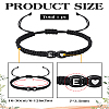 1Pc Adjustable Nylon Cord Braided Bracelets for Women Men BJEW-LP0001-31A-E-2
