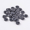 2-Hole Flat Round Resin Sewing Buttons for Costume Design BUTT-E119-36L-01-1