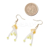 304 Stainless Steel Dangle Earrings EJEW-MZ00454-04-3