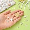 100Pcs 10 Styles 201 Stainless Steel Pendants STAS-CJ0002-22-4