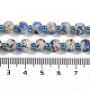 Natural Sesame Jasper Dyed Beads Strands G-H057-A21-02-5