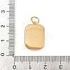 304 Stainless Steel Glass Pendants STAS-K307-13G-3