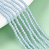 Baking Paint Pearlized Glass Pearl Bead Strands HY-N002-2mm-A05-1