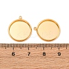 Brass Pendant Cabochon Settings KK-F898-20D-G-3