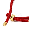 Braided Nylon Cord Bracelet Making MAK-A017-D03-42G-2