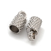 Tarnish Resistant 304 Stainless Steel Cord Ends STAS-Z084-07P-02A-2