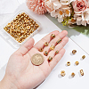 80Pcs 8 Styles Tibetan Style European Beads DIY-NB0012-43F-3