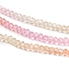 Transparent Painted Glass Beads Strands LS-DGLA-A034-T2mm-A20-4